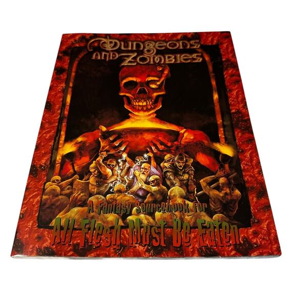 Dungeons and Zombies All Flesh Must Be Eaten - Eden Studios Zombie RPG EDN8010 - Picture 1 of 2